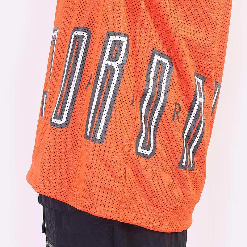 мужская оранжевая майка Jordan Sport DNA Jersey DX6600-869 - цена, описание, фото 5